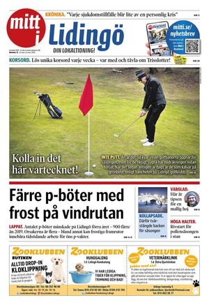 Förstasida Mitt i Lidingö