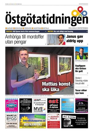 Förstasida Östgötatidningen