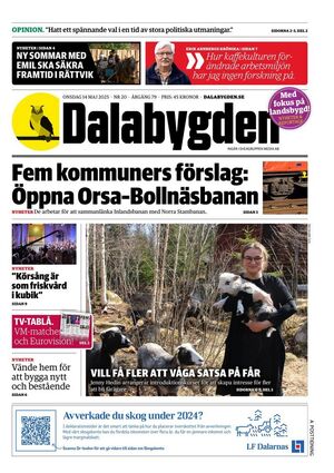 Förstasida Dalabygden