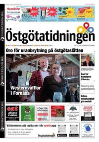 Förstasida Östgötatidningen