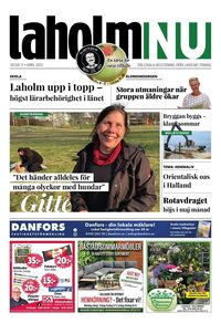 Förstasida Laholms Tidning