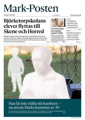 Förstasida Mark-Posten