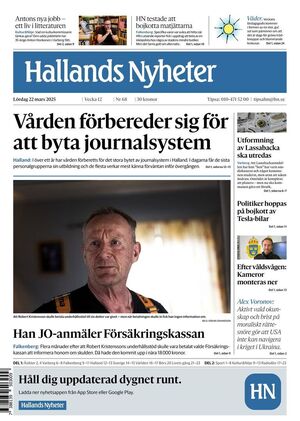 Förstasida Hallands Nyheter