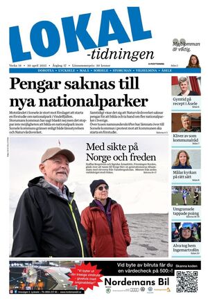 Förstasida Lokaltidningen