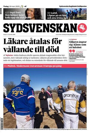 Förstasida Sydsvenskan Malmö