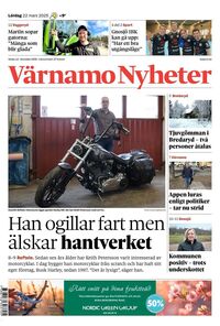Förstasida Värnamo Nyheter
