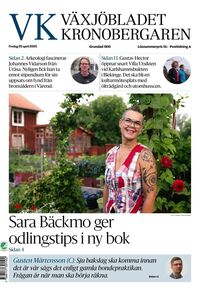 Förstasida Växjöbladet Kronobergaren