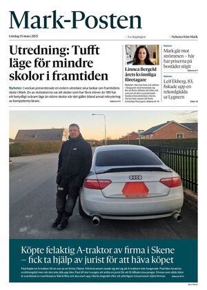 Förstasida Mark-Posten