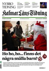 Förstasida Kalmar Läns Tidning