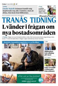 Förstasida Tranås Tidning