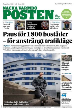 Förstasida Nacka Värmdö Posten Nacka